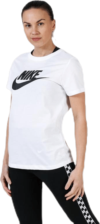 Essential Icon Futura Tee White/Black - Bild 3