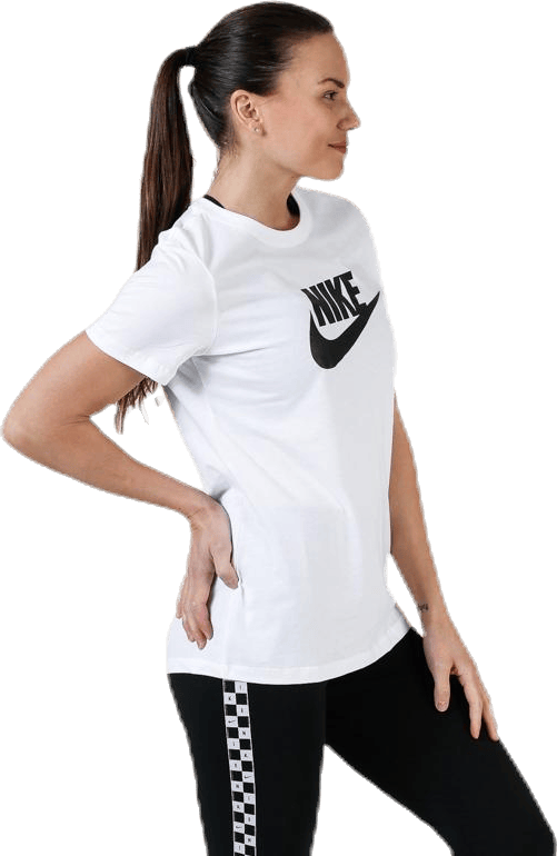 Essential Icon Futura Tee White/Black - Bild 4