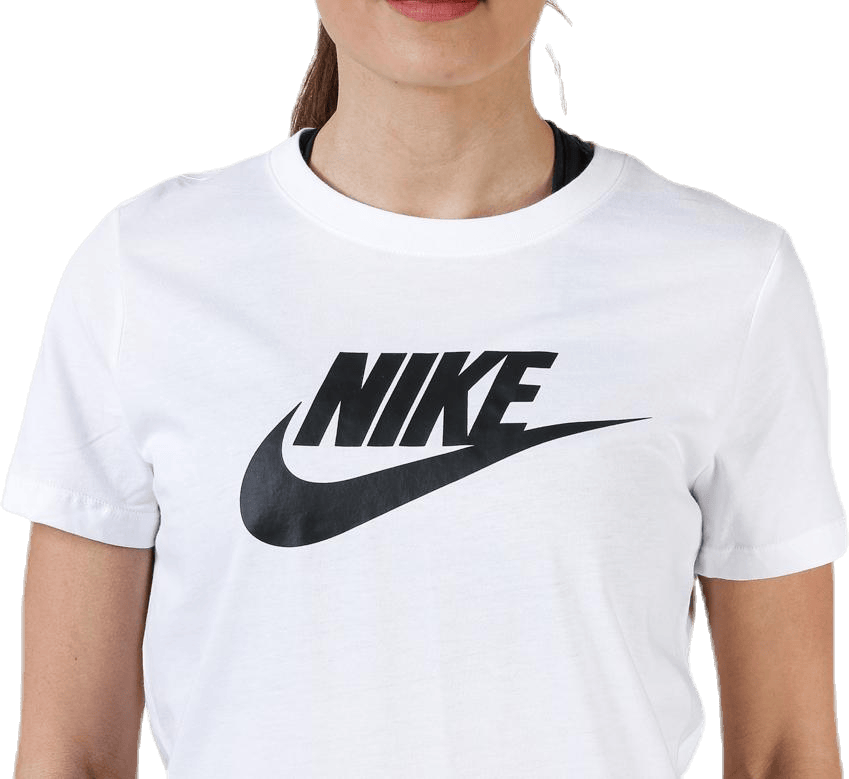 Essential Icon Futura Tee White/Black - Bild 5