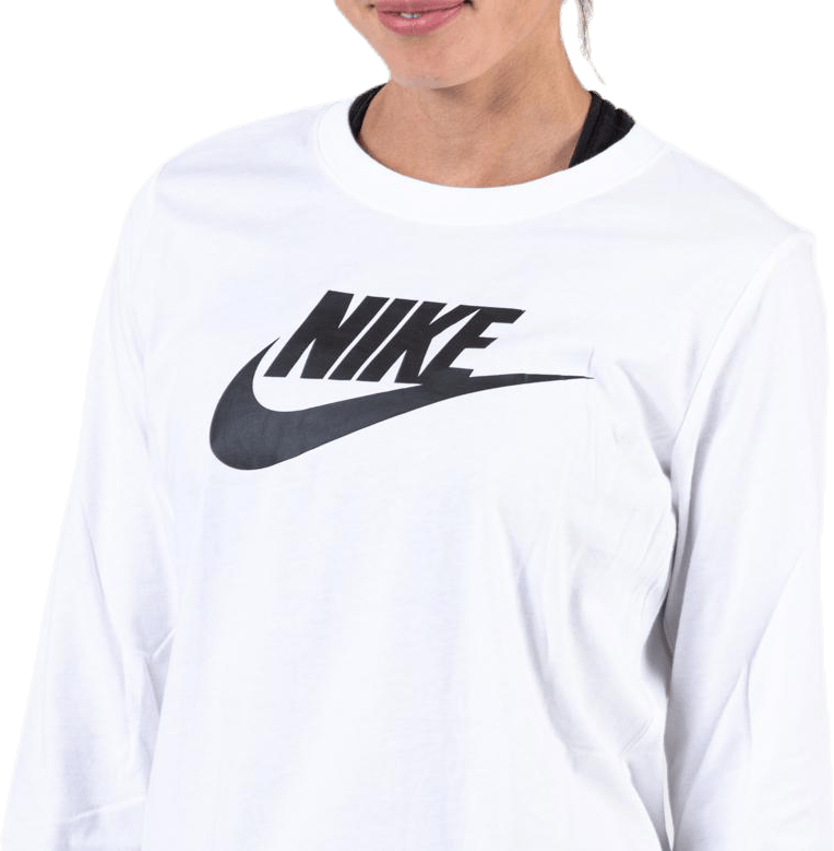 Nsw Ls T-Shirt White/Black - Bild 4