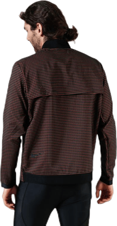 Tech Pack Grid Jacket Orange/Grey - Bild 2