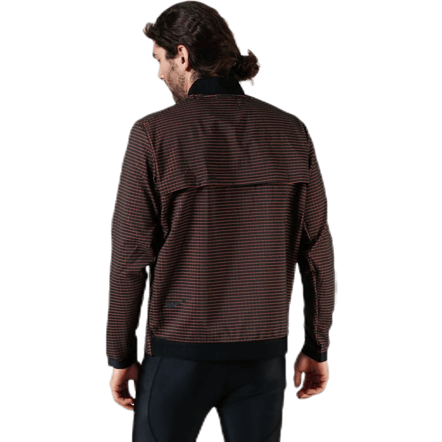 Tech Pack Grid Jacket Orange/Grey - Bild 2