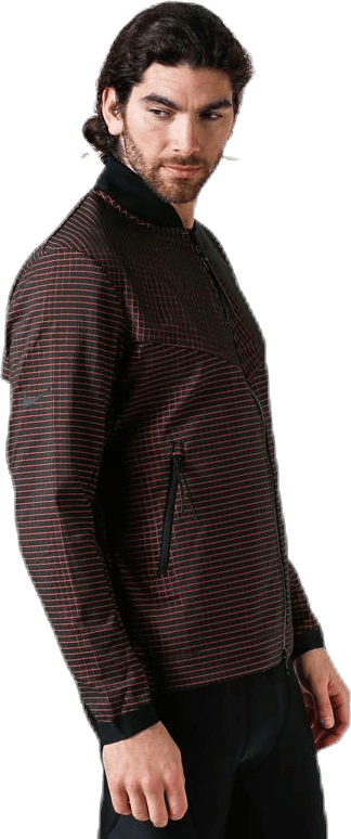 Tech Pack Grid Jacket Orange/Grey - Bild 3