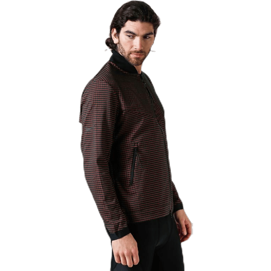 Tech Pack Grid Jacket Orange/Grey - Bild 3