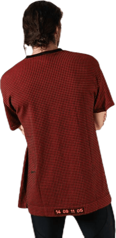 Tech Pack Grid Tee Orange/Black - Bild 2