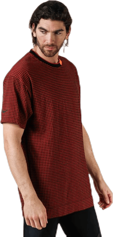 Tech Pack Grid Tee Orange/Black - Bild 3