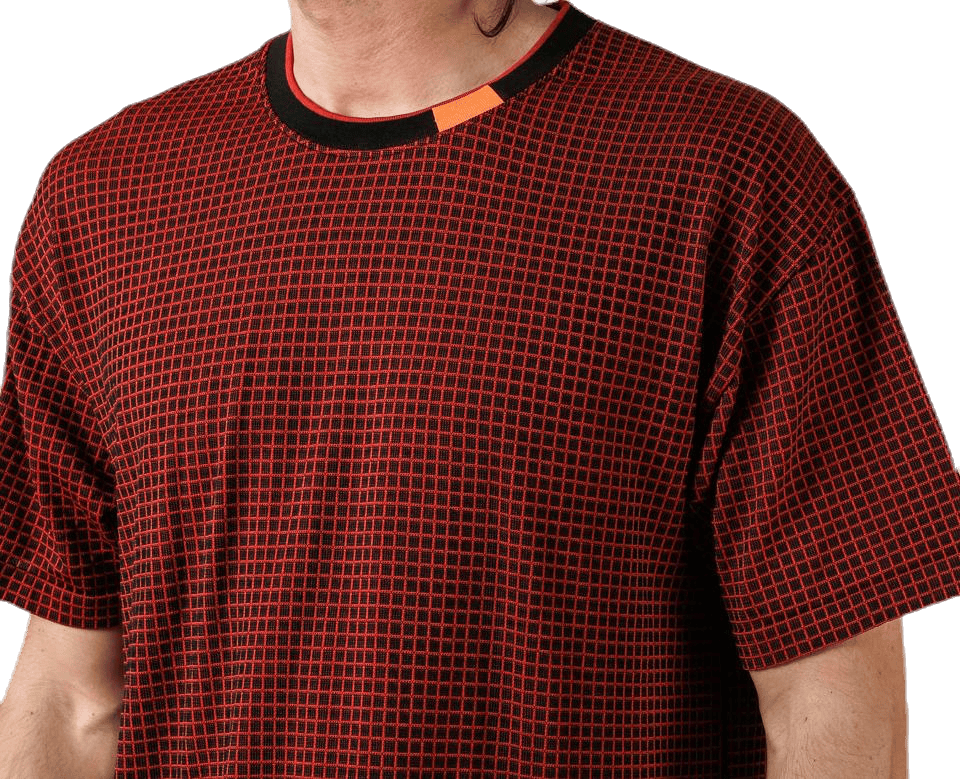 Tech Pack Grid Tee Orange/Black - Bild 4