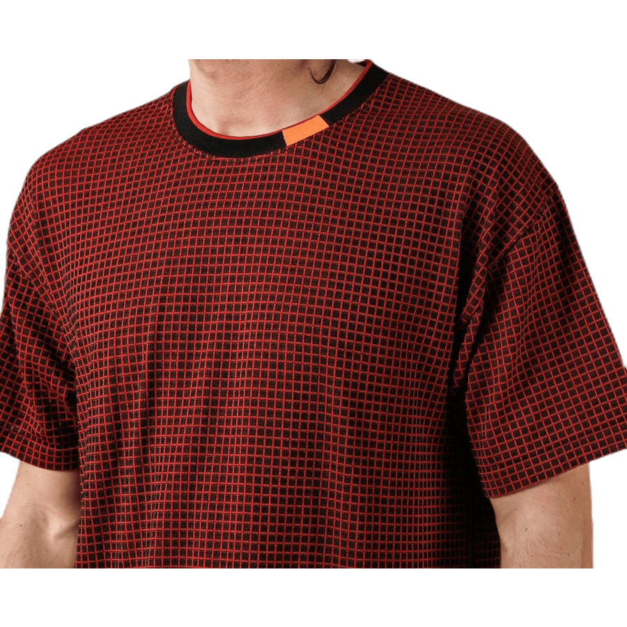Tech Pack Grid Tee Orange/Black - Bild 4