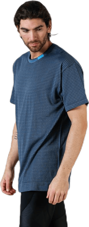 Tech Pack Grid Tee Blue/Black - Bild 2