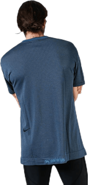 Tech Pack Grid Tee Blue/Black - Bild 3