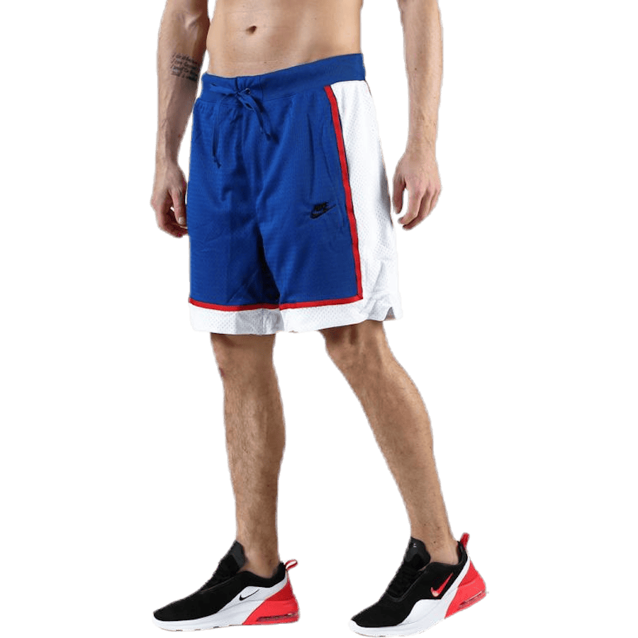 Statement Mesh Stretch Short Blue/White