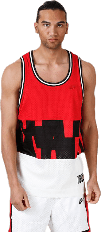 Air Mesh Tank Red, Male, Apparels, Tops, Red, XL