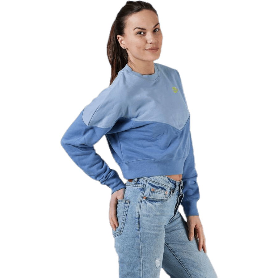 Heritage Fleece Crew Blue - Bild 4