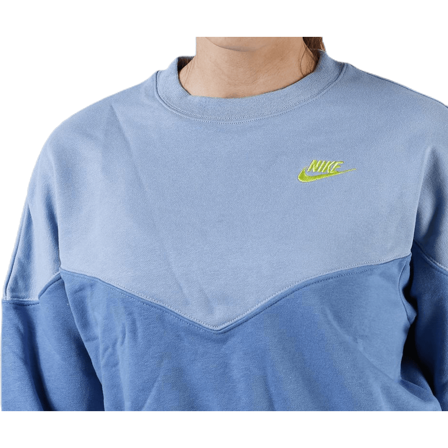 Heritage Fleece Crew Blue - Bild 5
