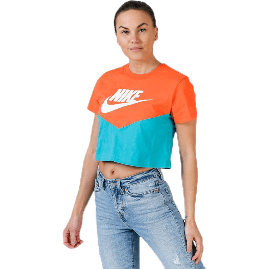 Heritage SS Top Orange/Turquoise - Bild 3