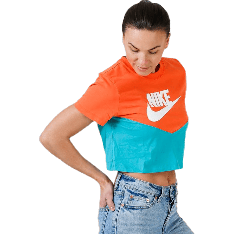 Heritage SS Top Orange/Turquoise - Bild 4