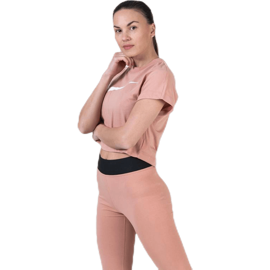 Swoosh SS Crop Top Red - Bild 3