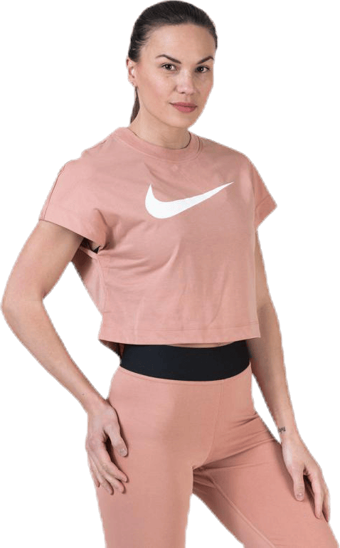 Swoosh SS Crop Top Red - Bild 4