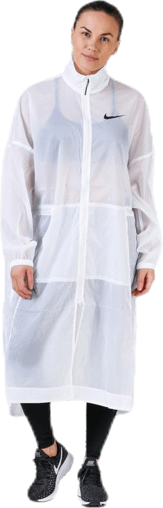 Swoosh Woven Jacket White/Black, Female, Abbigliamento, giacche, Bianca, S