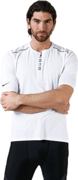 Tech Pack HZ SS Top White, Male, Apparels, T-shirt, Running, White, M