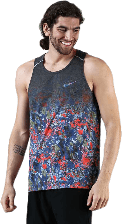 Brthe Rise 365 Tank PR Patterned, Male, Apparels, Tops, Running, Multi color, XXL