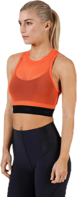 Baselayer Crop Tank Orange - Bild 4
