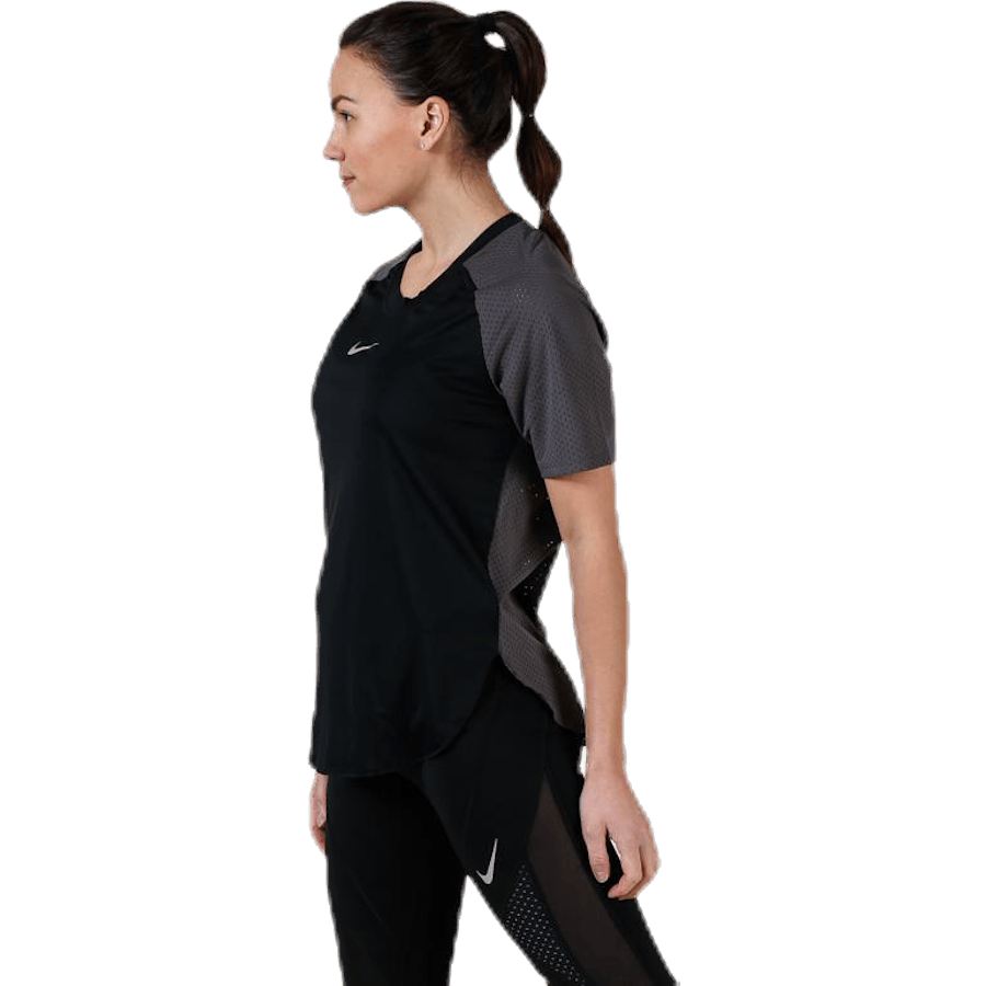 City Sleek Top SS Cool Black/Grey - Bild 3