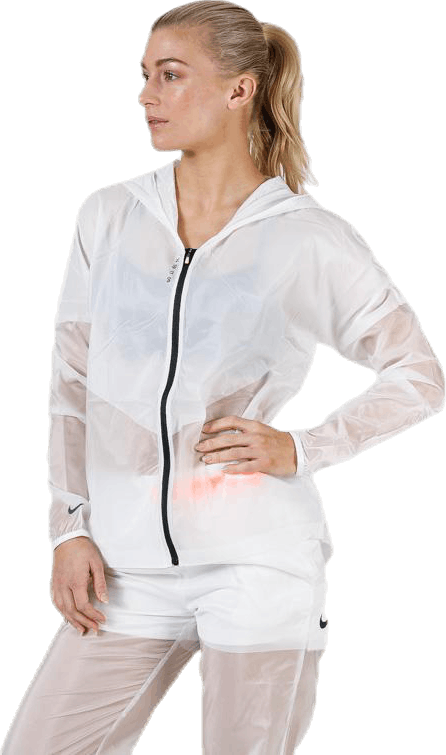 Tech Pack Jacket White, Female, Ropa, chaquetas, Running, Blanco, M