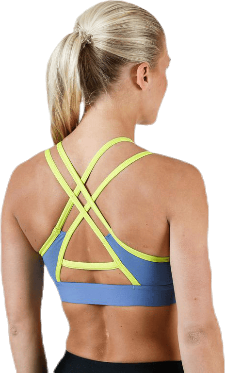 Indy Zip Bra  Blue/Yellow - Bild 3