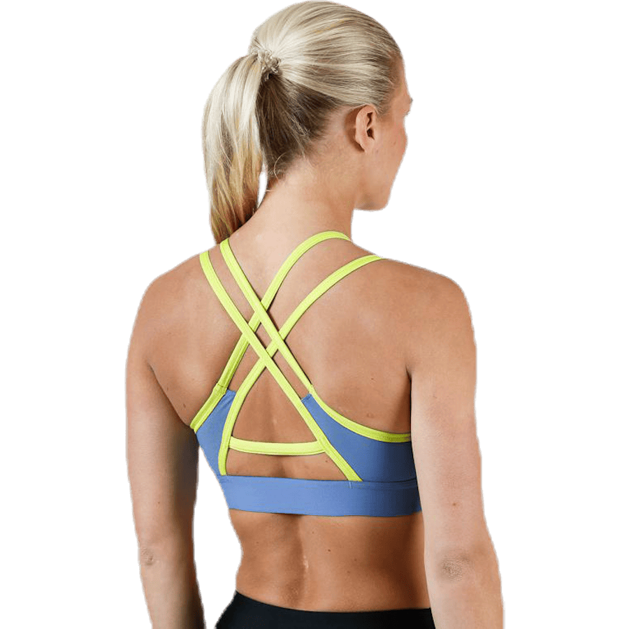 Indy Zip Bra Blue/Yellow - Bild 3