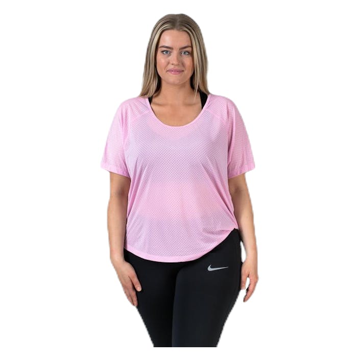Miler Top SS Breathe Plus Pink, Female, Odevy, Tričko, Beží, Ružová, XL