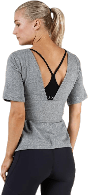 Studio SS Wrap Top Black/Grey - Bild 2