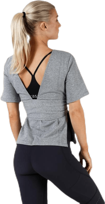 Studio SS Wrap Top Black/Grey - Bild 3