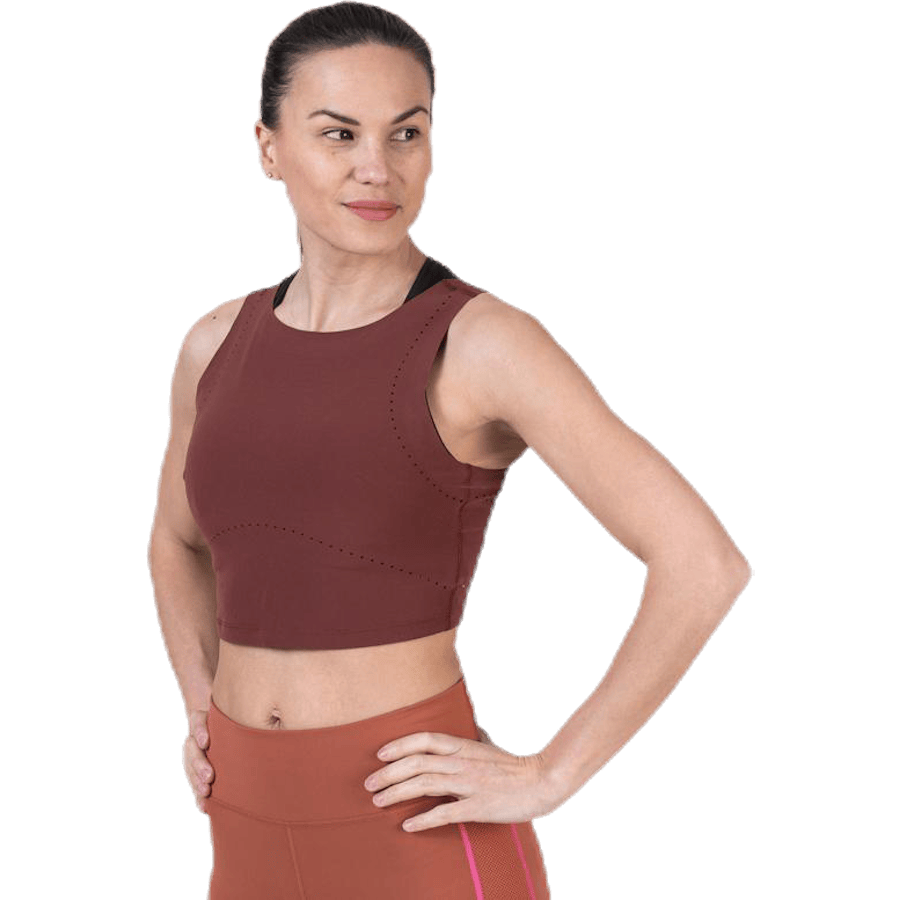 STR Woven Tank Brown/Black - Bild 3