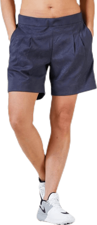 UV SU Emboss 6" Blue/Grey, Female, Kleding, Korte broek, Golf, Blauw, M