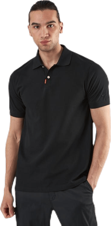 Polo Slim J Black, Male, Vêtements, T-shirt, Golf, Noir, S