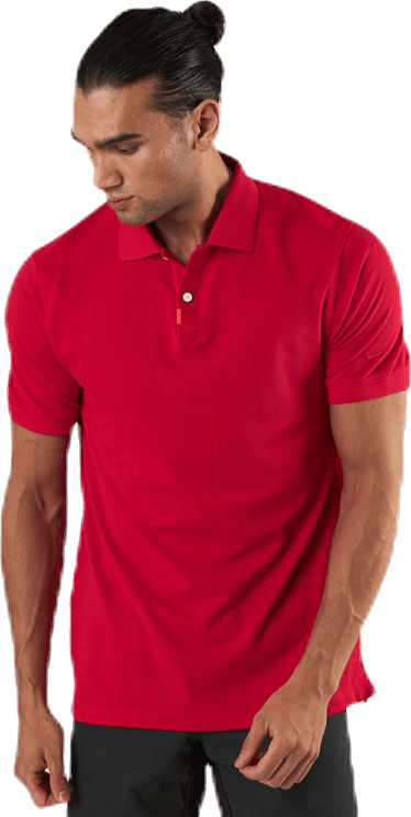 Polo Slim J Red, Male, Vêtements, T-shirt, Golf, Rouge, XXL