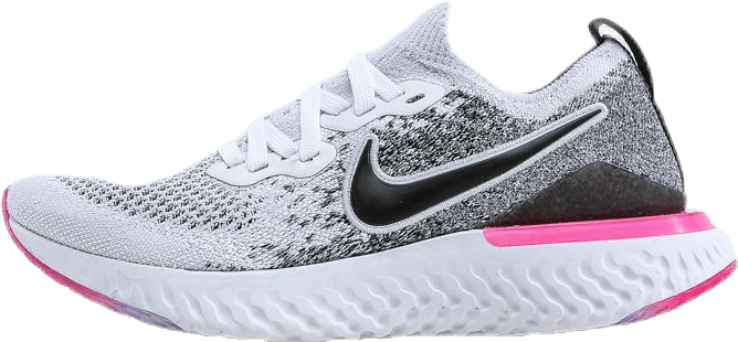 epic react flyknit 2 white pink