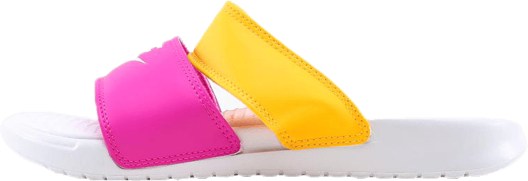 Bennassi Duo Ultra Slide Pink/White/Yellow, Female, Topánky, Sandále a Šľapky, Ružová, EU 42