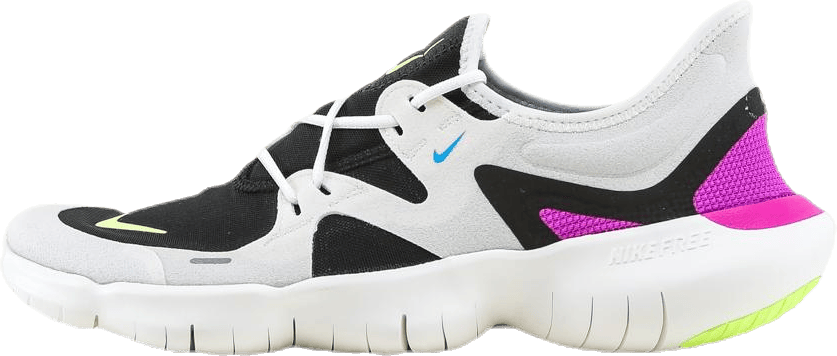 Free Run 5.0 Patterned, Male, Buty, Buty do biegania, Bieganie, Biały, EU 45