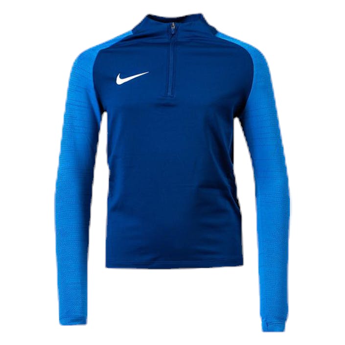 Junior Dry Strike Drill Top Blue, Unisex, Apparels, Shirts, Soccer, Blue, S