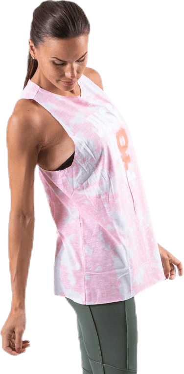Rebel Sleeveless Top Pink/Patterned - Bild 2