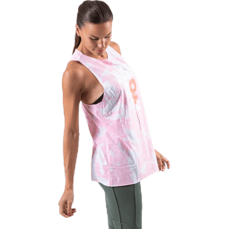 Rebel Sleeveless Top Pink/Patterned - Bild 2