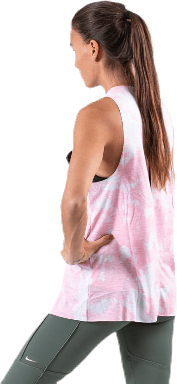 Rebel Sleeveless Top Pink/Patterned - Bild 3