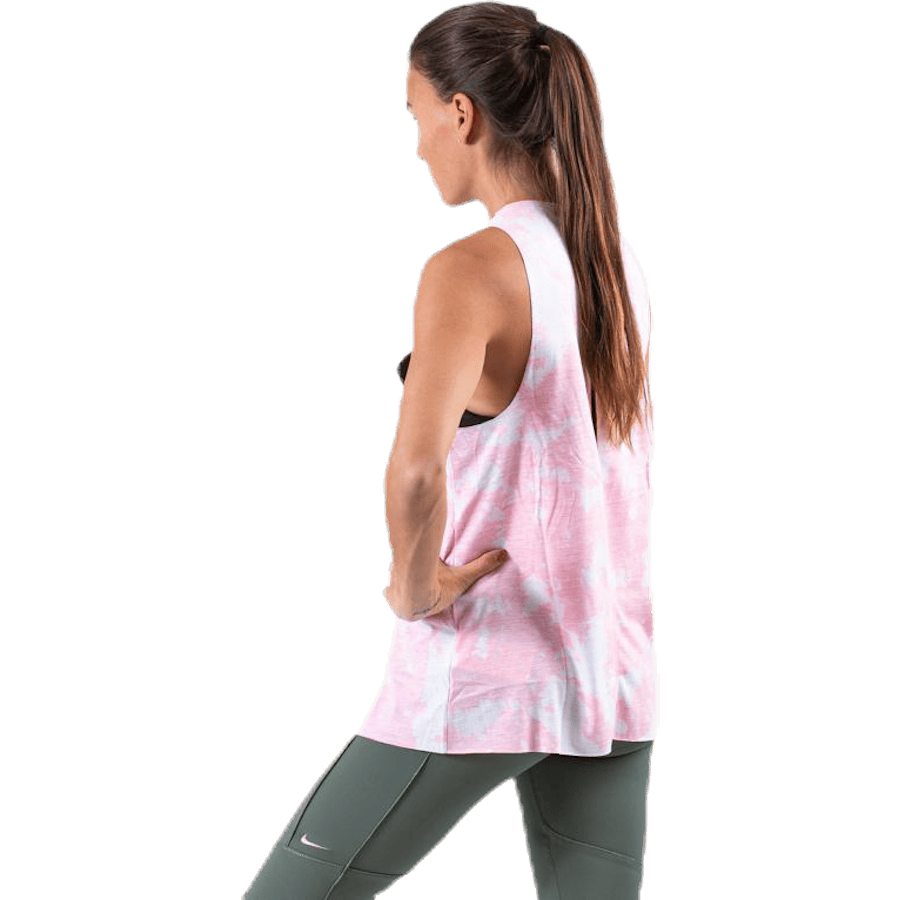 Rebel Sleeveless Top Pink/Patterned - Bild 3