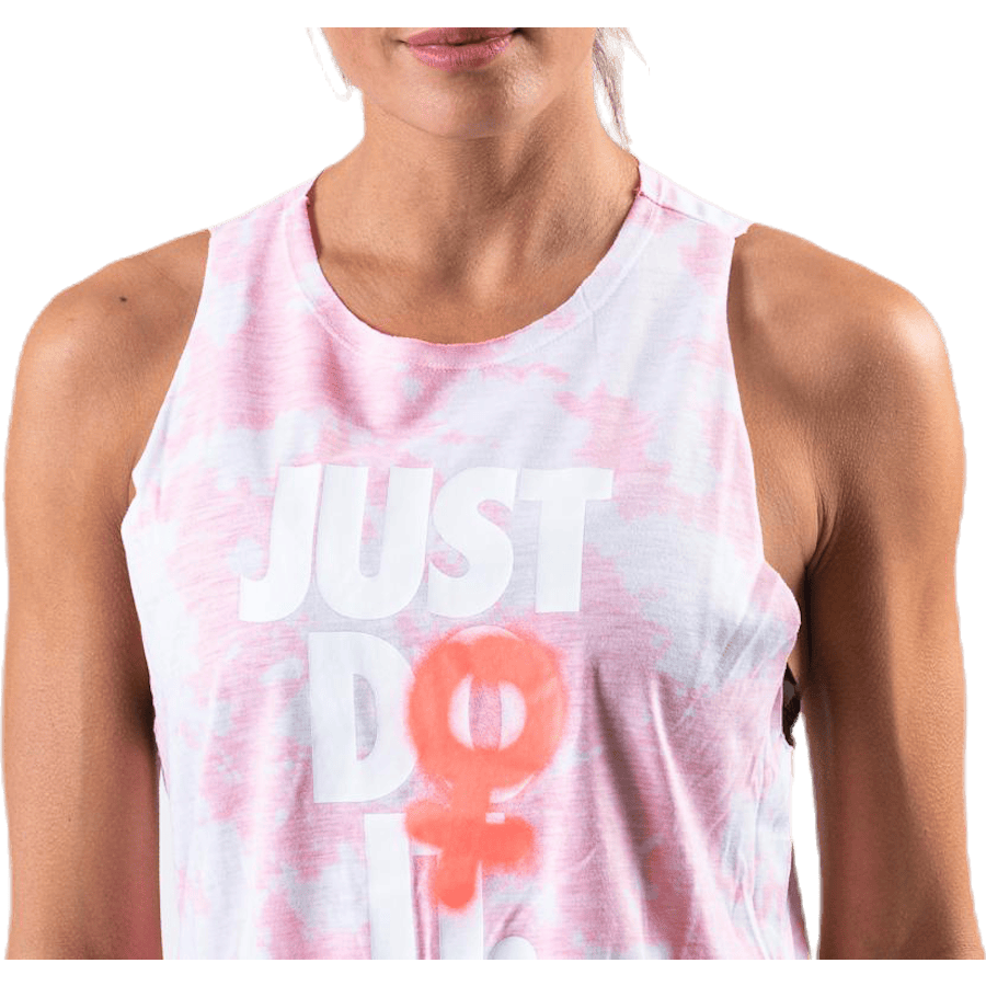 Rebel Sleeveless Top Pink/Patterned - Bild 4
