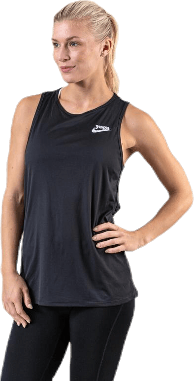 Yoga Collection Tank Key GRX Black/Grey, Female, Kläder, Tops, Yoga, Svart, M