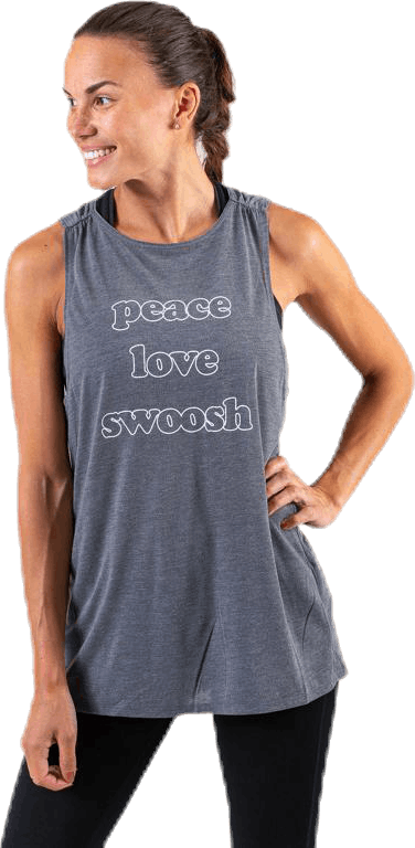 Yoga Tank GRX Grey, Female, Kläder, Tops, Yoga, Grå, M