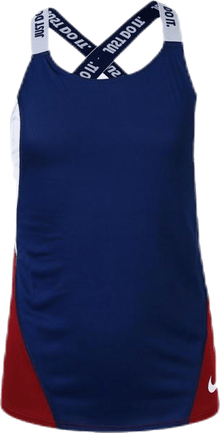 Dry Tank Elastic Strap Blue/Red, Unisex, Apparels, Tops, Workout, Blue, S