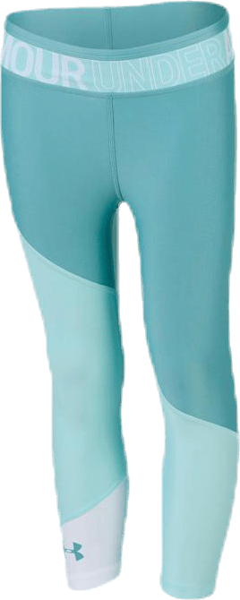 Color Block Ankle Crop Youth Blue